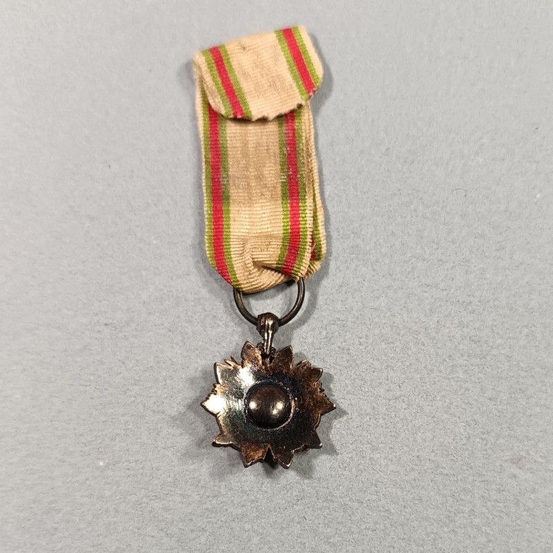 TUNISIE REDUCTION DE LA MEDAILLE ORDRE DU NICHAN EL MOURASSA EL AHED EL AMAN